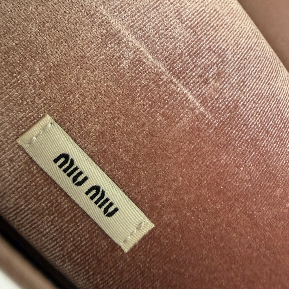 NWOT Miu Miu Logo Sunglasses - Picture 8 of 14